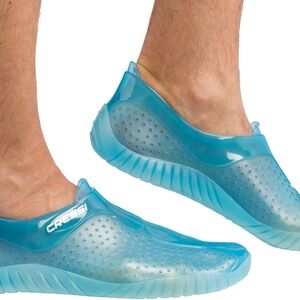 💦🪨⛱️Cressi Italian Unisex Blue Swim Water Shoes NWOT Size 39 💦